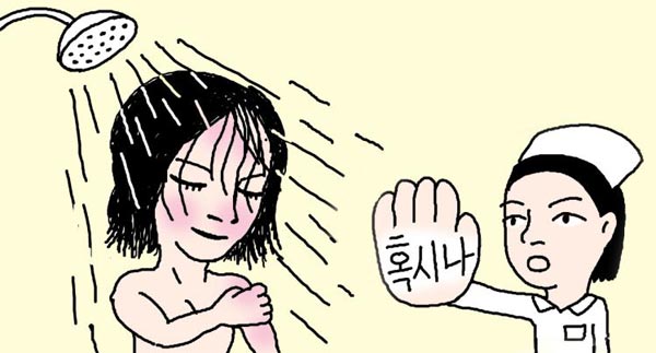 [소소한 건강 상식] 독감 백신 접종 후엔 왜 샤워하면 안 될까?