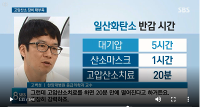 [8뉴스]후유증 줄일 수 있는 '고압산소치료'…장비는 전국 22곳뿐 