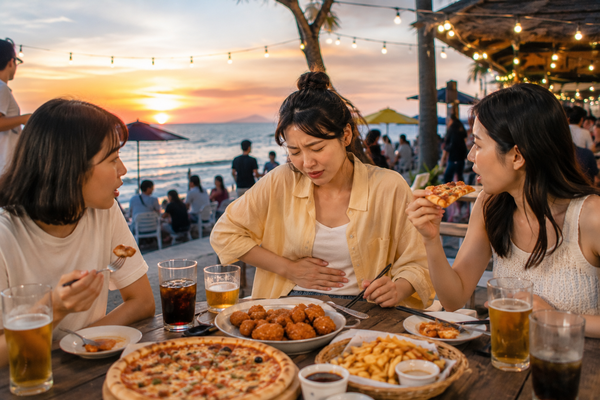 "위장은 아직 휴가 중?"…휴가철 야식·과음 후폭풍