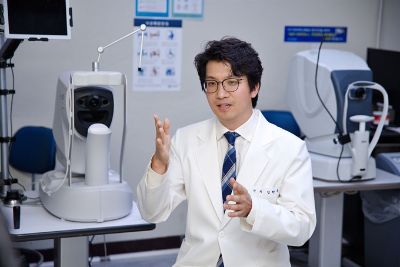 임한웅 한양대병원 안과 교수 "성인 사시도 수술하면 90%가량 치료"
