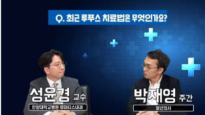 전신홍반루푸스 치료에 꼭 들어가는 약, '스테로이드'가 아니었다!