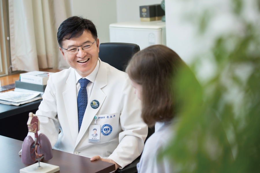 한양대학교국제병원 개원 15주년 - 윤호주 병원장 진료